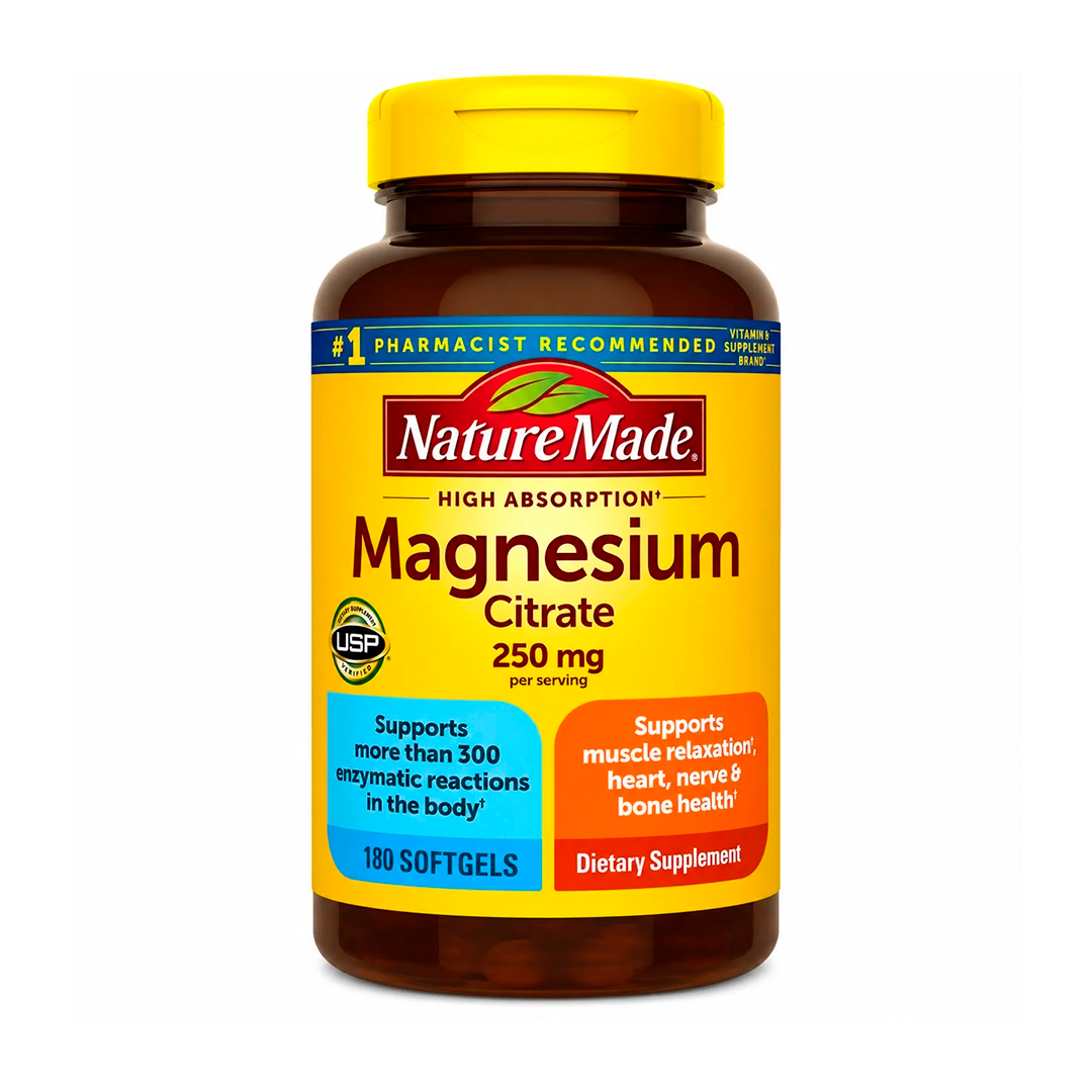 CITRATO DE MAGNESIO 250Mg Nature Made