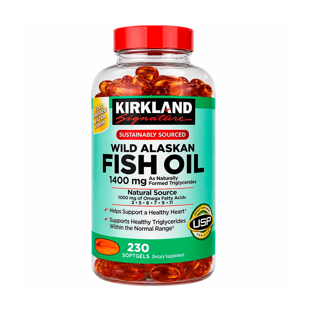 fish oil alaskan kirkland ALASKAN FISH OIL OMEGA 3 1400 mg X 230 UNDS